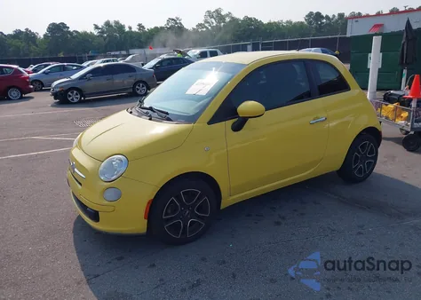 2012 Fiat 500 Pop z USA, uszkodzony, nr VIN 3C3CFFAR5CT277329